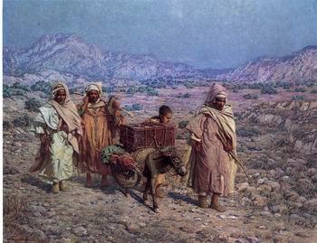 unknow artist Arab or Arabic people and life. Orientalism oil paintings  431 oil painting picture